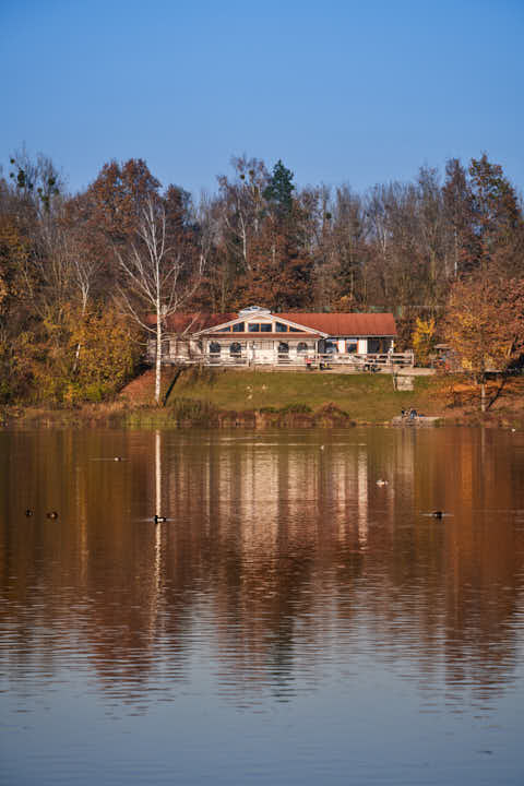 Gemeinde Kirchdorf Landkreis Rottal-Inn Waldsee Lago Herbst (Dirschl Johann) Deutschland PAN